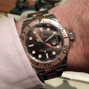 Rolex replica Yacht-Master 116621 With A Full Gold Crown