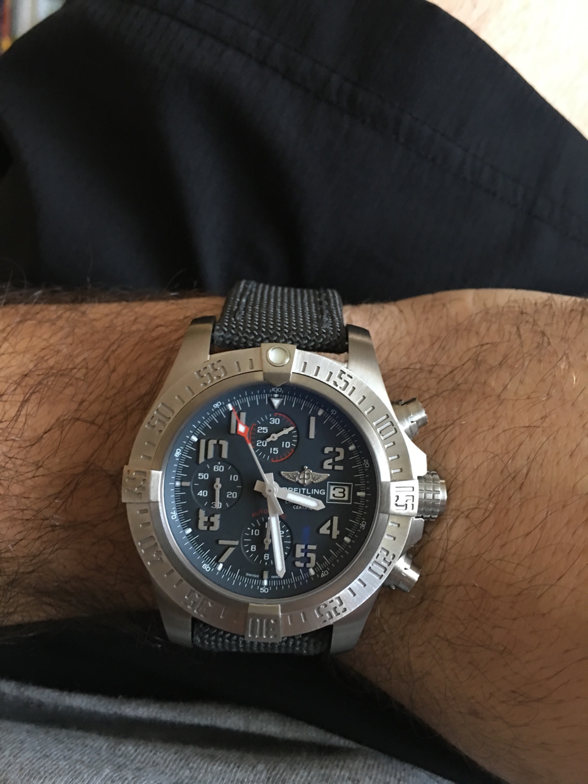 Wrist On Luxury And Cheap Breitling Avenger Bandit Replica Watches