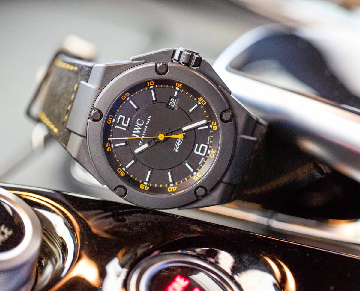 Closer Look At The IWC Ingenieur Automatic AMG GT Edition Replica Watch