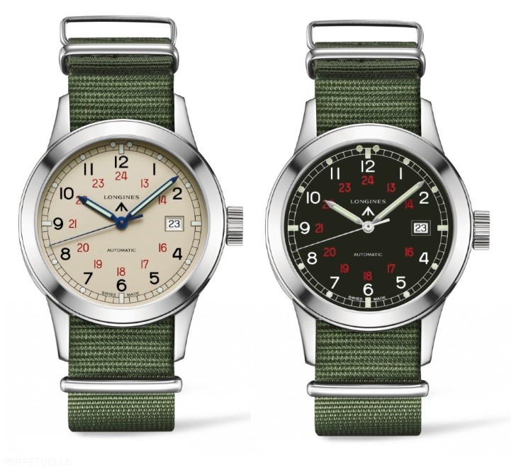 Up Close with Longines Heritage Military COSD Replica Watch