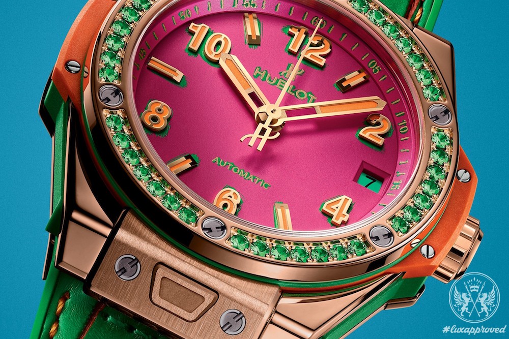 Hands-on With Hublot One Click Pop Art King Gold Apple Replica
